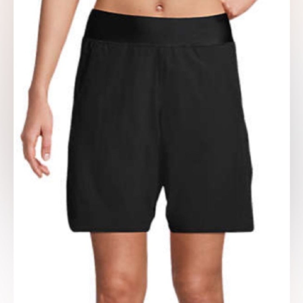 Lands End - NEW - Women's 9" Quick Dry Modest Board Shorts Swim Cover-up Shorts.